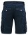 D555 RODNEY Cotton Cargo Shorts Navy - Korte broeken - Grote Maten Korte Broeken Heren
