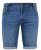 D555 JONES Stretch Denim Shorts Blue Stonewash - Korte broeken - Grote Maten Korte Broeken Heren