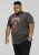 D555 DALLAS Official Gas Monkey Printed Crew Neck T-Shirt Khaki - T-shirts - Grote Maten T-shirts Heren