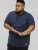 D555 FOXLEY Pique Reno Polo Navy - Polo shirts - Grote Maten Poloshirts Heren