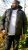 D555 DOMENIC Quilted Puffer Jacket With Half Micro Fleece Lining And Hood Black - Jassen - Grote Maten Herenjassen