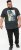 D555 MARTIN Official Batman Printed T-Shirt Washed Black - T-shirts - Grote Maten T-shirts Heren