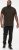 D555 RAUL AOP Jersey Polo With Jacquard Collar, Ribs And Chest Pocket Black - Polo shirts - Grote Maten Poloshirts Heren