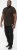 D555 RAUL AOP Jersey Polo With Jacquard Collar, Ribs And Chest Pocket Black - Polo shirts - Grote Maten Poloshirts Heren