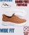D555 Dartford 1 Kingsize Hands Free Shoes Pu & Faux Suede Top Tan - Herenschoenen 40-52 - 
