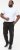 D555 COTGRAVE Couture Elasticated Waistband Jogger With Woven Fabric Trim Black - Joggingbroeken & shorts - Joggingbroeken & Shorts Heren Grote Maten