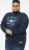 D555 KEYWORTH Authentic Printed Crew Neck Sweatshirt Navy - Sweaters & hoodies - Sweaters & Hoodies Grote Maten Heren