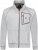 Adamo Manuel Sweatshirt with Zipper Grey - Sweaters & hoodies - Sweaters & Hoodies Grote Maten Heren