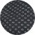 D555 Matlock Short Sleeve AOP Shirt With Hidden Button Down Black - Overhemden - Overhemden Grote Maten Heren