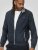 D555 Ealing Lightweight Zip Through Jacket With Zip Pockets Navy - Jassen - Grote Maten Herenjassen