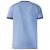 D555 Howie Fine Stripe T-shirt Blue - T-shirts - Grote Maten T-shirts Heren