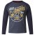 D555 Neill Long Sleeve T-shirt Black - T-shirts - Grote Maten T-shirts Heren