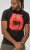 D555 Uxbridge Official ACDC Band Printed Crew Neck T-Shirt Washed Black - T-shirts - Grote Maten T-shirts Heren