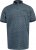 D555 Woolwich AOP Polo Shirt With Ribbed Collar Blue - Polo shirts - Grote Maten Poloshirts Heren