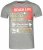 D555 Kennedy T-shirt Khaki Marl - T-shirts - Grote Maten T-shirts Heren