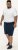 D555 Spalding Elasticated Waist Interlock Shorts Navy - Joggingbroeken & shorts - Joggingbroeken & Shorts Heren Grote Maten