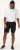 D555 Wigan 2 Elasticated Waist Fleece Cargo Shorts Black - Joggingbroeken & shorts - Joggingbroeken & Shorts Heren Grote Maten