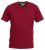 D555 Signature V-neck T-shirt Red - T-shirts - Grote Maten T-shirts Heren
