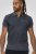 D555 Uttoxeter AOP Leaf Print Short Sleeve Polo Denim - Polo shirts - Grote Maten Poloshirts Heren