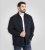 D555 Cleveley Long Sleeve Heavy Shacket Overshirt Navy - Overhemden - Overhemden Grote Maten Heren