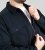 D555 Cleveley Long Sleeve Heavy Shacket Overshirt Navy - Overhemden - Overhemden Grote Maten Heren