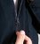D555 Cleveley Long Sleeve Heavy Shacket Overshirt Navy - Overhemden - Overhemden Grote Maten Heren
