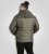 D555 Northfield Hybrid softshelljas met capuchon khaki - Jassen - Grote Maten Herenjassen