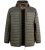 D555 Northfield Hybrid softshelljas met capuchon khaki - Jassen - Grote Maten Herenjassen