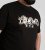D555 Ginza Tokyo with Dragon Crew Neck T-shirt Black - T-shirts - Grote Maten T-shirts Heren