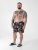 D555 Dawson AO Zwemshorts met Hawaiiprint Marineblauw - Ondergoed & zwem - Grote Maten Ondergoed Heren