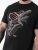 D555 Elliot T-shirt met Veelkleurige Gitaarprint - T-shirts - Grote Maten T-shirts Heren
