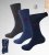 D555 Harold 2 Multi Color Pack of 3 Extra Wide Comfort Fit Socks - Ondergoed & zwem - Grote Maten Ondergoed Heren