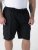 D555 Thomas Stretch Shorts met Elastische Taille Zwart - Korte broeken - Grote Maten Korte Broeken Heren
