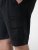 D555 Thomas Stretch Shorts met Elastische Taille Zwart - Korte broeken - Grote Maten Korte Broeken Heren