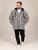 D555 Hayes Overshirt Grijs - Overhemden - Overhemden Grote Maten Heren