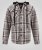 D555 Hayes Overshirt Grijs - Overhemden - Overhemden Grote Maten Heren