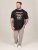 D555 Perkins Bedrukt T-shirt Zwart - T-shirts - Grote Maten T-shirts Heren
