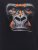 D555 Perkins Bedrukt T-shirt Zwart - T-shirts - Grote Maten T-shirts Heren