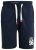 D555 Lindon Jersey Shorts Navy - Joggingbroeken & shorts - Joggingbroeken & Shorts Heren Grote Maten