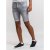 D555 Griffin Denim Shorts Grey - Korte broeken - Grote Maten Korte Broeken Heren