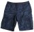 D555 Panther Hawaiian Leaf Ao Print Stretch Chino Shorts - Korte broeken - Grote Maten Korte Broeken Heren