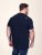 D555 Slater Bedrukt T-shirt Navyblauw - T-shirts - Grote Maten T-shirts Heren