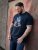 D555 Slater Bedrukt T-shirt Navyblauw - T-shirts - Grote Maten T-shirts Heren