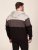 D555 Fitzgerald Zip Through Hoody With Cut & Sew Panels Zwart - Sweaters & hoodies - Sweaters & Hoodies Grote Maten Heren