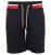 D555 DAGENHAM Jersey Shorts Black - Joggingbroeken & shorts - Joggingbroeken & Shorts Heren Grote Maten