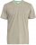 D555 Signature V-neck T-shirt Khaki - T-shirts - Grote Maten T-shirts Heren