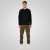 Double Outfitters MTOP-1141 Sweater Zwart - Sweaters & hoodies - Sweaters & Hoodies Grote Maten Heren