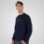 Double Outfitters MTOP-1151 Sweater Navyblauw - Sweaters & hoodies - Sweaters & Hoodies Grote Maten Heren