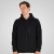 Double Outfitters MTOP-1160 Hoodie met rits Zwart - Sweaters & hoodies - Sweaters & Hoodies Grote Maten Heren