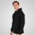 Double Outfitters MTOP-1160 Hoodie met rits Zwart - Sweaters & hoodies - Sweaters & Hoodies Grote Maten Heren